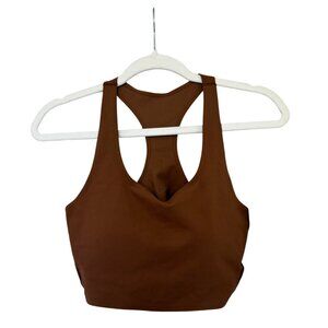 Women’s Gym Top Brown Large